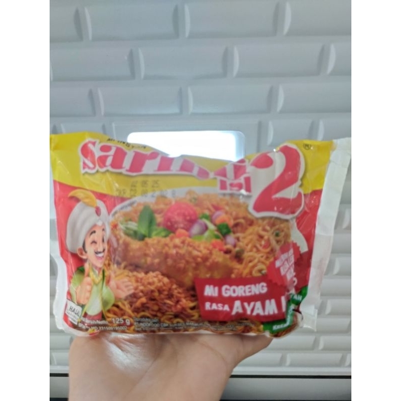 

Sarimi Mi Goreng Isi 2 Rasa Ayam Kremes uk 125 gr
