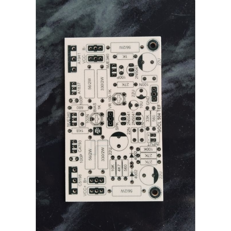 PCB SOCL 504 TEF Bias Servo CEM