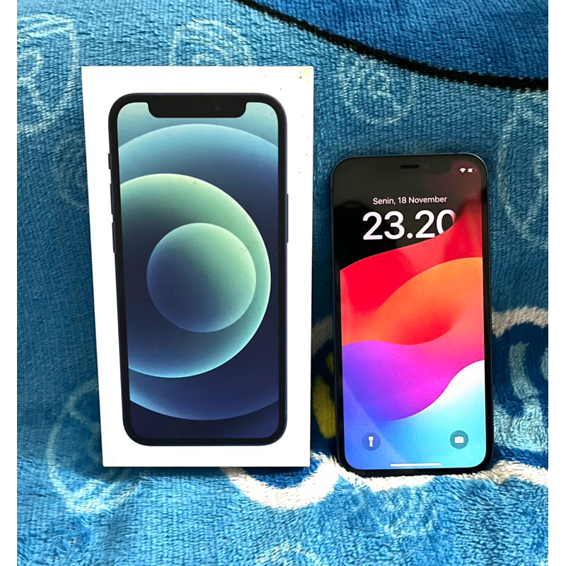 Iphone 12 mini 64gb ex iBox Second Fullset