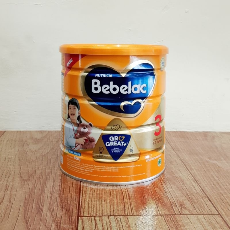 

Bebelac Gro Great + Vanilla Usia 1-3 tahun