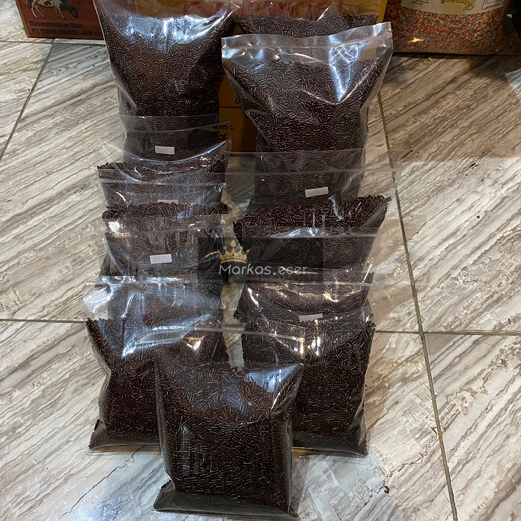 

Meses Coklat Toping Donat Murah 100gr