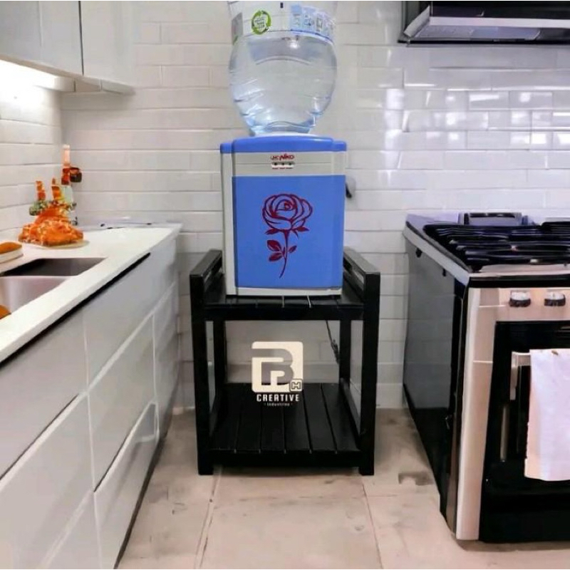 RAK 2 SUSUN DAN 3 SUSUNSERBAGUNA WARNA HITAM Dapur Jati Kayu  Sendal mainan anak tertutup susu stabi