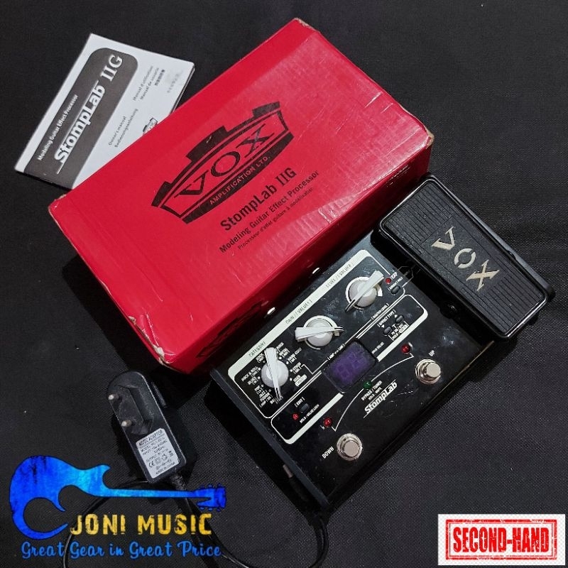 Efek Gitar Vox Stomplab IIG 2G