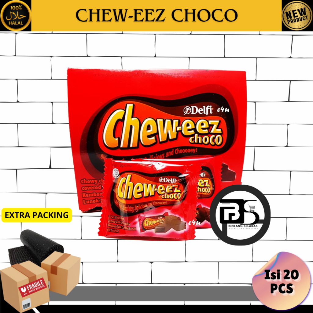 

CHEW-EEZ CHOCO ISI 20 PCS