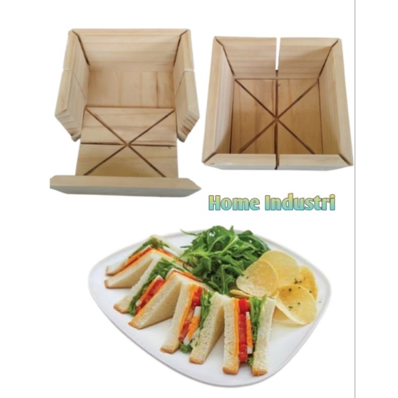 Alat pemotong roti sandwich / Kotak Pemotong Roti Tawar
