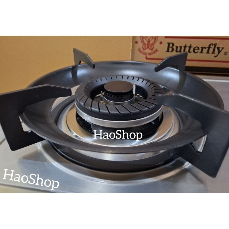 KOMPOR TANAM GAS ALAM BUMI PGN NON LPG 2 TUNGKU STAINLESS STEEL PAKAI GAS ALAM PGN MERK BUTTERFLY