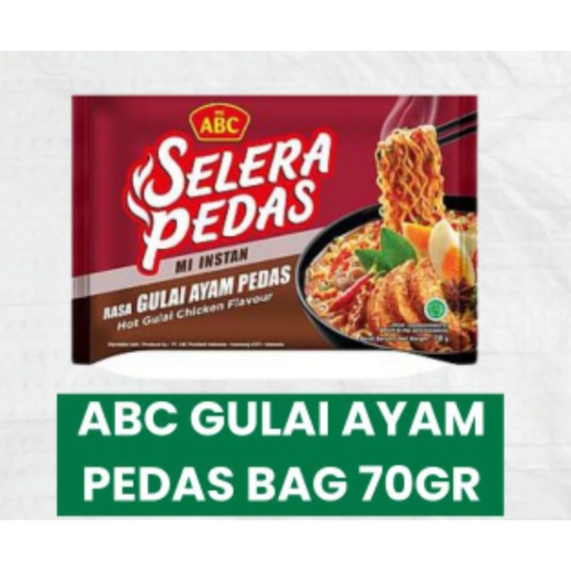 

Mie ABC Gulai Ayam Pedas