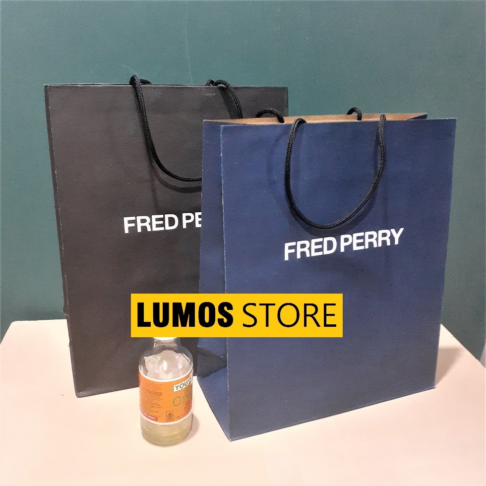 

Paper bag fred perry medium 2 sisi