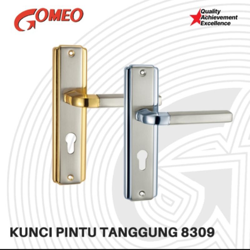 KUNCI PINTU-SLOT INTU TARIKAN HANDLE HANDEL PINTU TANGGUNG GOMEO 8309