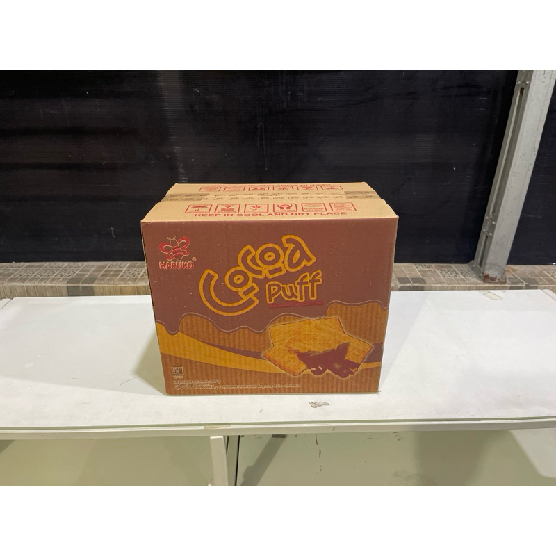 

Kardus Cocoa Puff 31.5 cm x 20 cm x 27 cm Bekas 3x7x220g (250) Single Wall