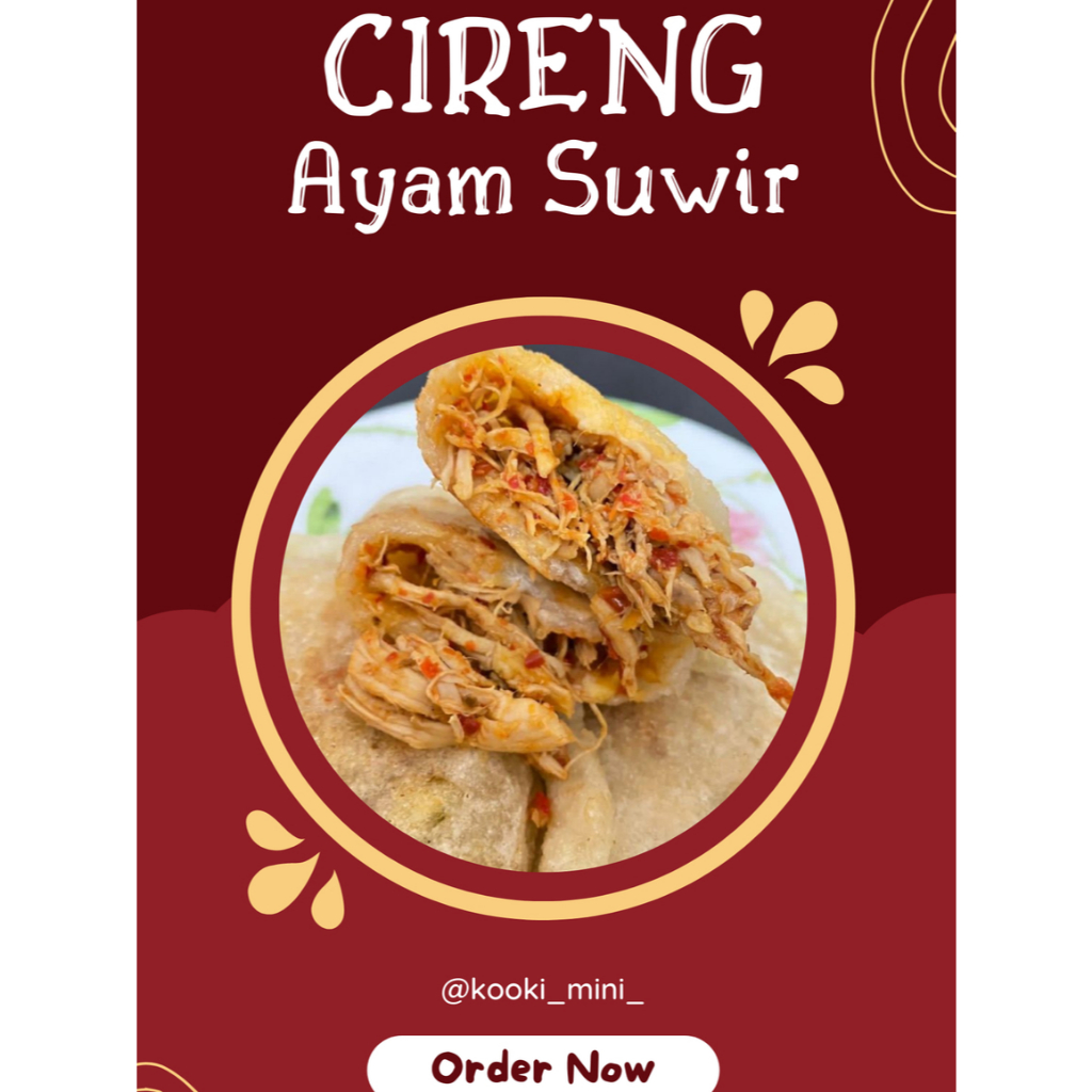 

CIRENG AYAM SUWIR ISI 7 PCS