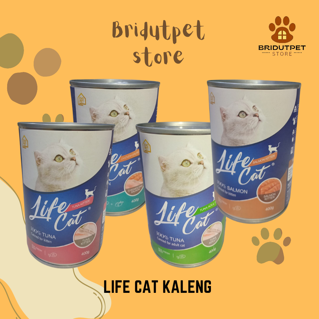 Life cat Kaleng / life cat Can / Makanan Basah Kaleng
