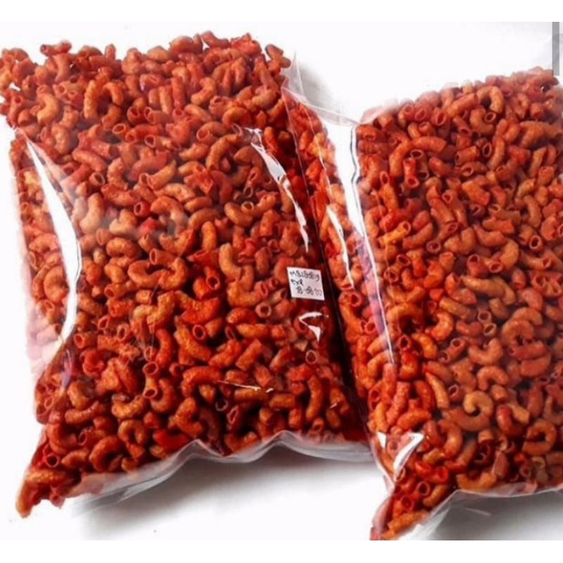 

Makaroni pedas gurih daun jeruk & Makaroni gurih daun jeruk