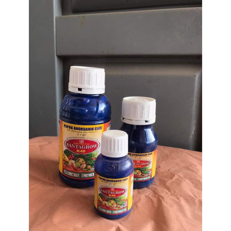 PUPUK ORGANIK CAIR SANTAGROW K40 (KEMASAN 250ML)