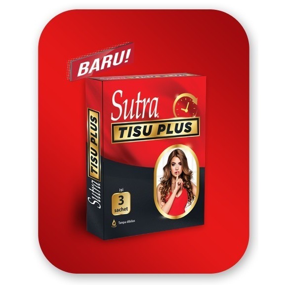 Tisu Magic - Sutra Tisu Plus - Isi 3+3 Sachet Original