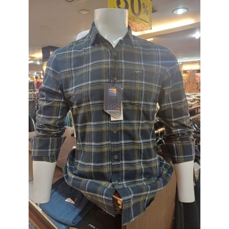 CARDINAL JEANS KEMEJA PRIA SLIMFIT