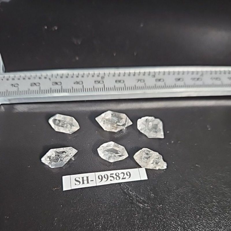 Herkimer Diamond Quartz paket Batu Asli