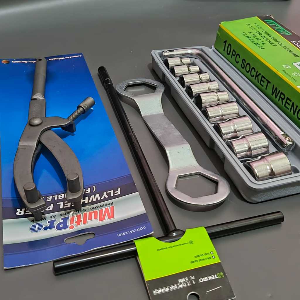 Paket Kunci Treker CVT MultiPro + Kunci Mur 39x41 + Kunci Sok Set 10pcs + Kunci T 8mm