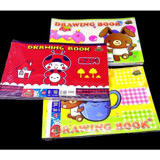 

Ready Istimewa Buku Gambar A4 Dodo 1Pak Isi 1 Buku