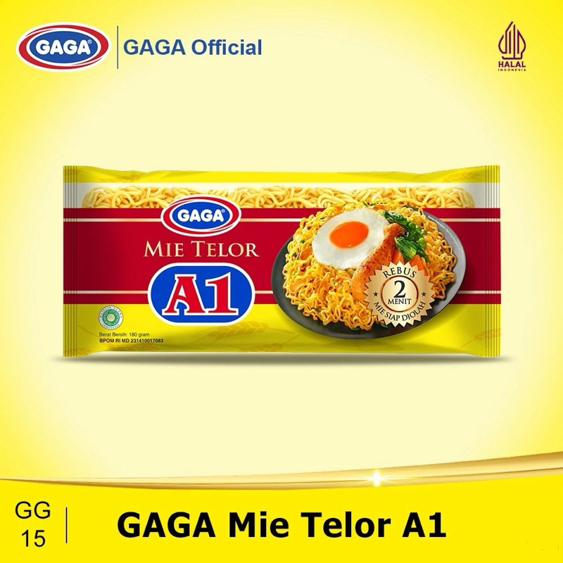 

Gaga Mie Telor 180 Gram