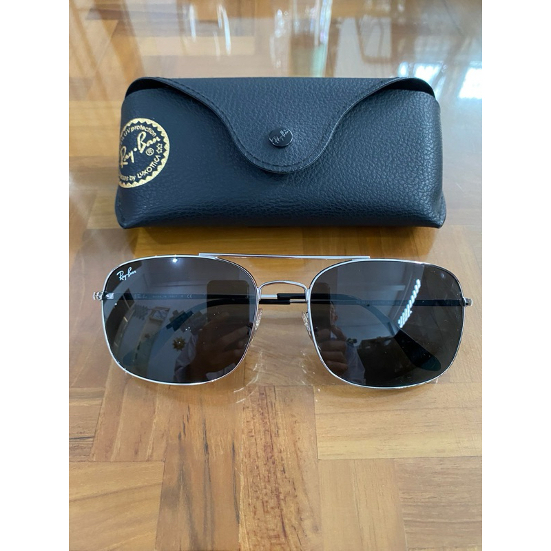 Kacamata Ray-Ban Silver RB3611 sunglasses original
