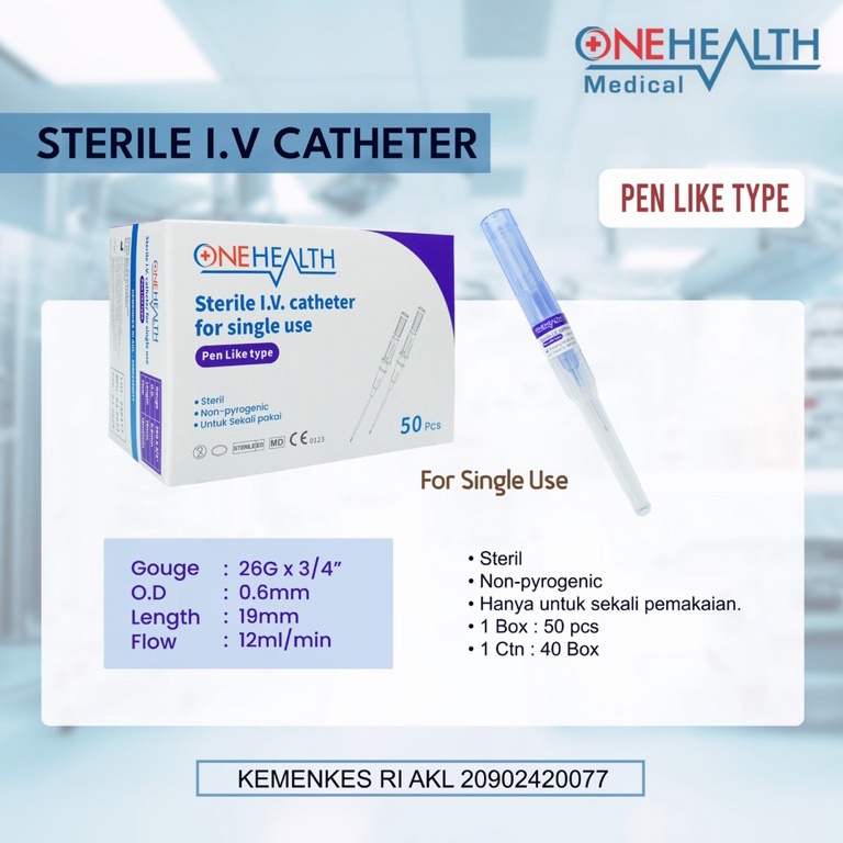 Super Special IV CATHETHER  INFLO  ABBOCATH PENTYPE ONEHEALTH BOX