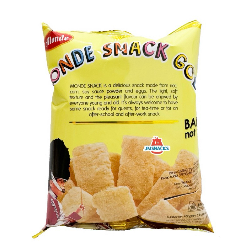 

[PROMO!!] Monde Serena Snack Gold 60gram - Cemilan masa kecil jadul nikmat termurah diskon