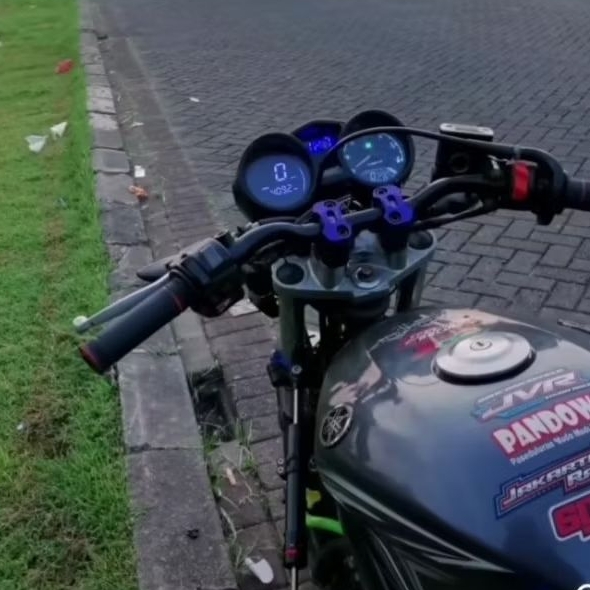 STANG RZR VIXION LAMA TINGGAL PASANG SAJA STANG RZR DAN RAISER PENINGGI CNC VIXION LAMA