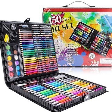 

Grosir Resmi Pensil Warna Art Set Full Crayon 15 Pcs Anak Alat Seni Lukis Gambar