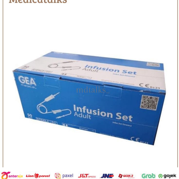 Dijamin Hemat  Infus Set Dewasa Makro perbox isi 5