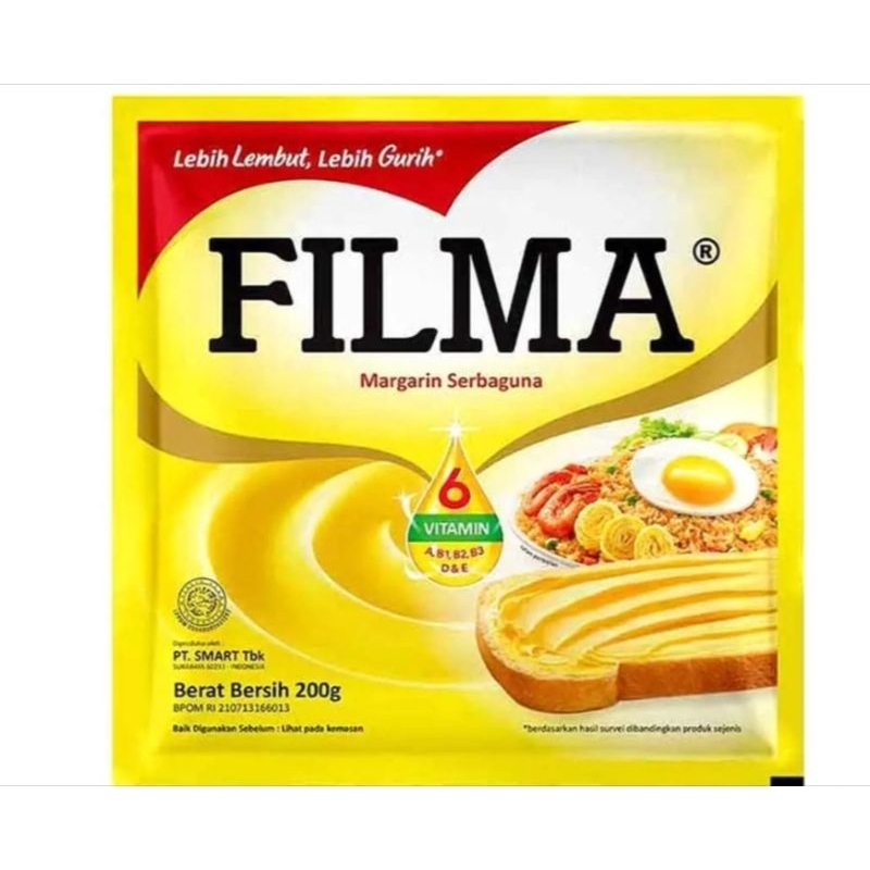 

Filma Margarin Serbaguna 200gr // Margarin Filma 200gr