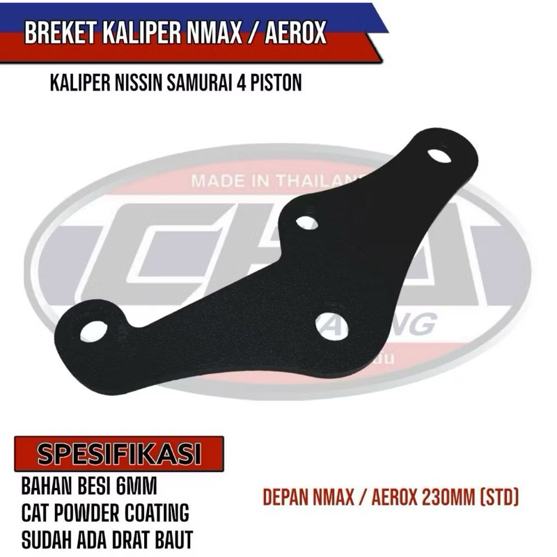Breket NMAX Kaliper NISSIN SAMURAI 4 Piston
