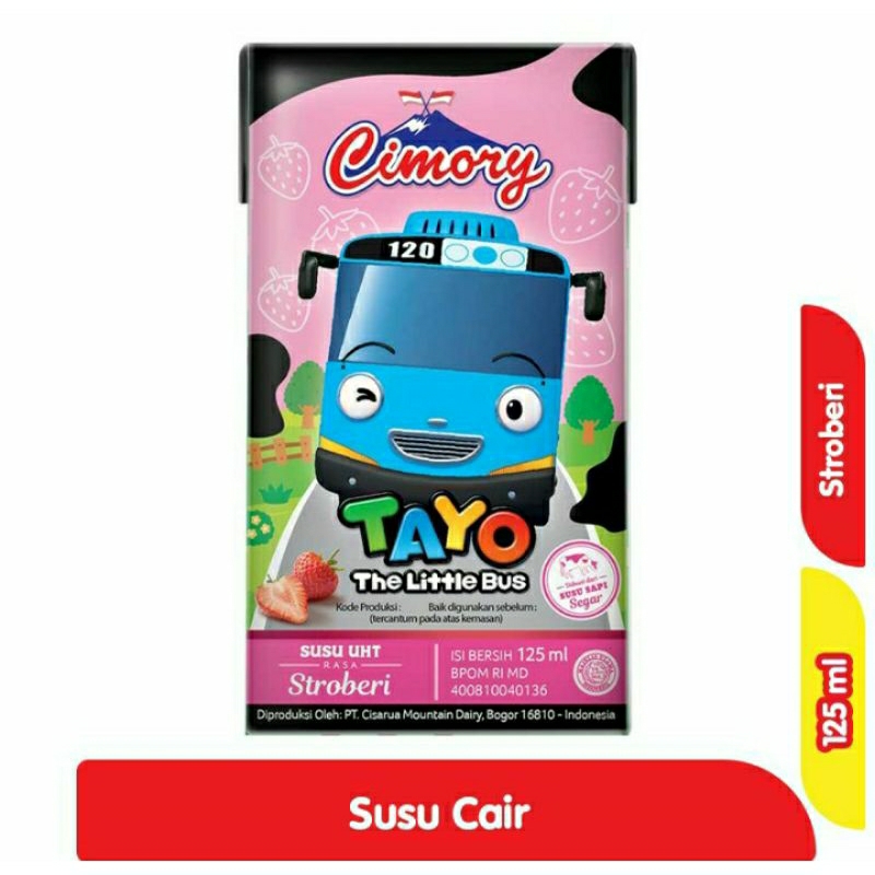 

Cimory Susu UHT Strawberry 125 ml