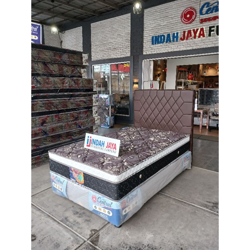 Springbed  central 120 Primavera dream set divan ori(kasur+divan sandaran)