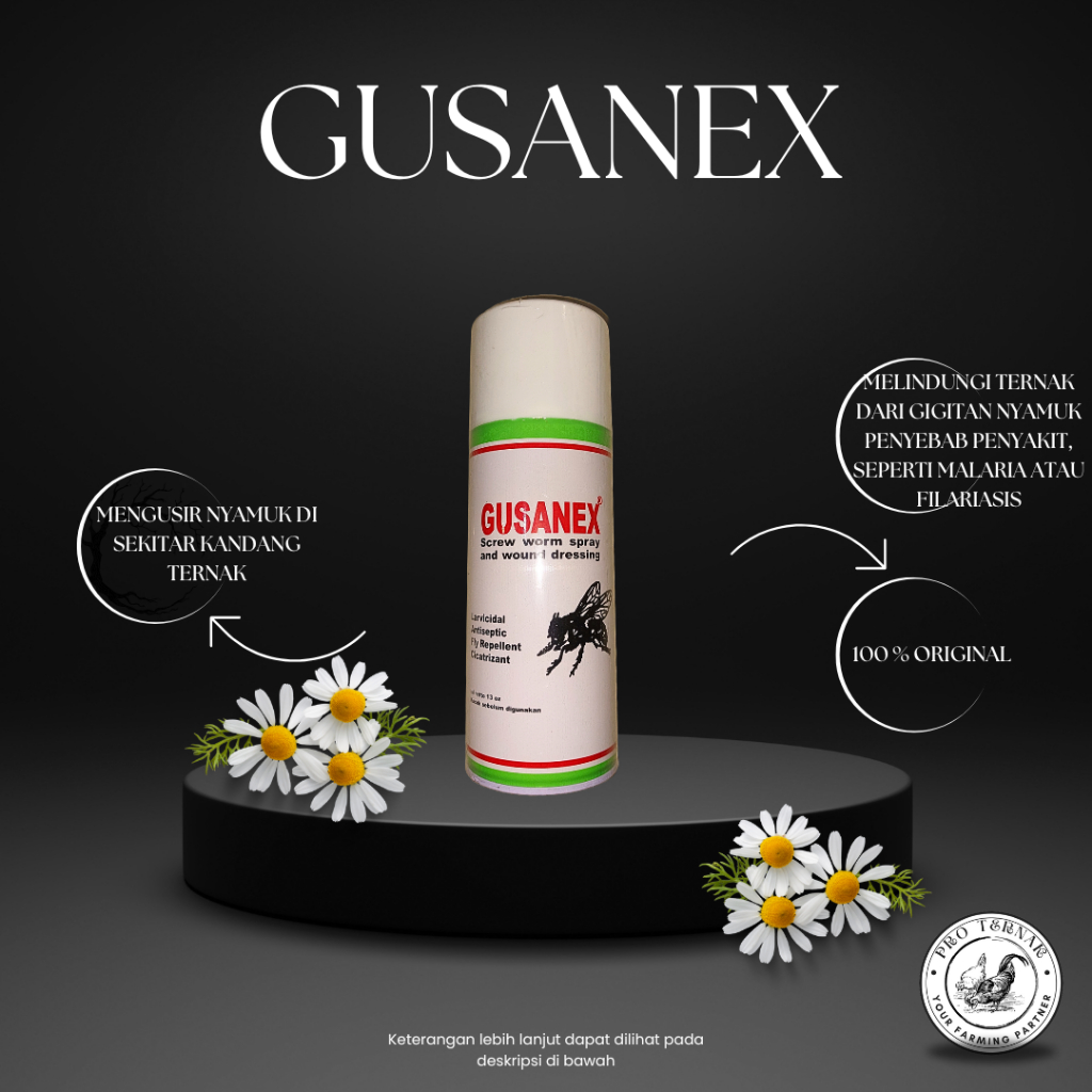 Obat Luka Gusanex spray untuk sapi anjing babi spray obat luka hewan dan anti lalat untuk hewan
