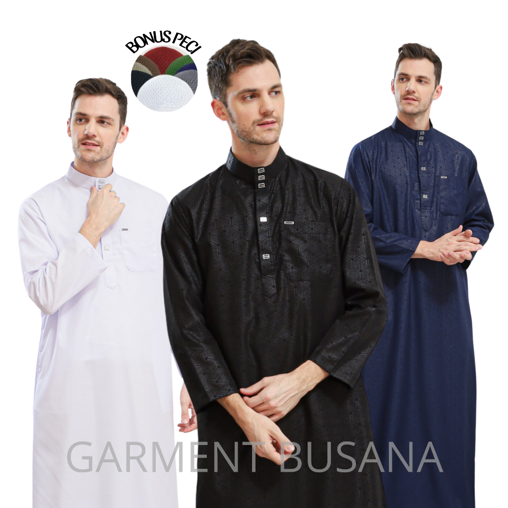 Baju Gamis Pria Dewasa Gasmis Jubah Jumbo Jubahh Mesir Sunnah Busana Muslim Ghamis Lebaran 2026 Game