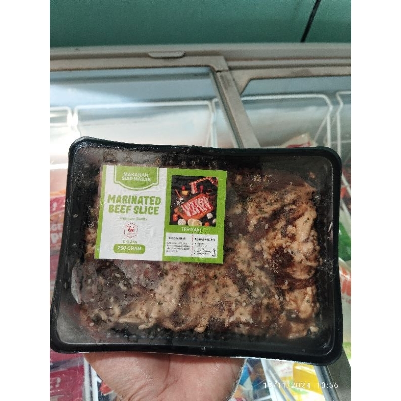

SLICE BEEF TERIYAKI 250GR DAGING SAPI MARINASI