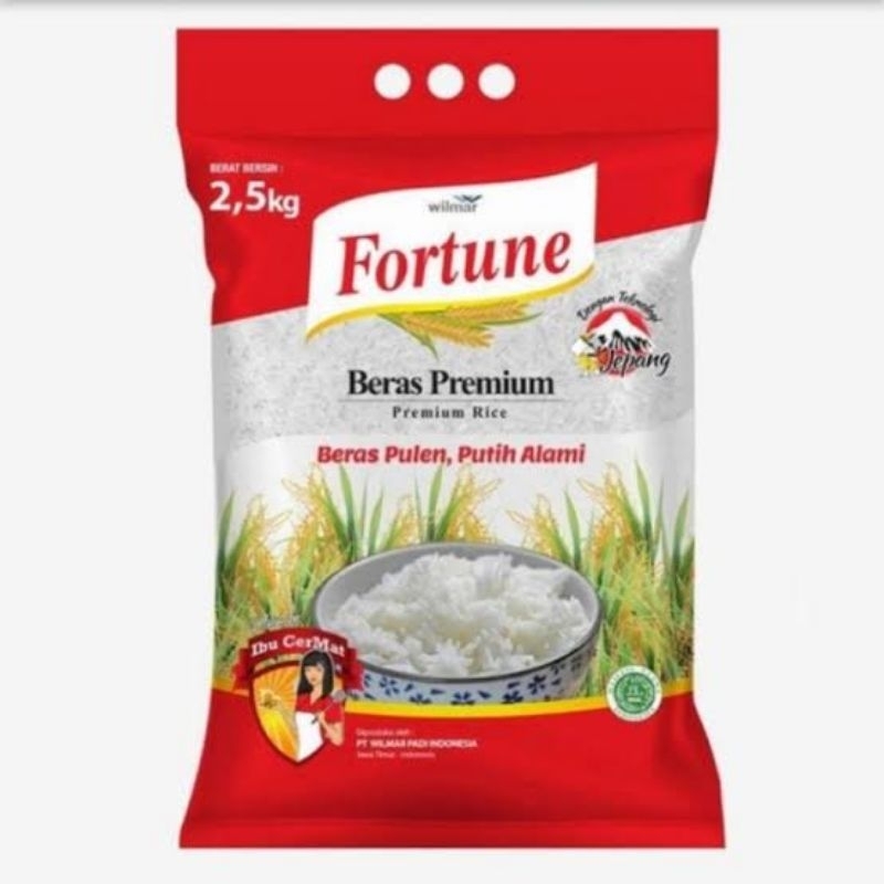 

Beras Fortune 2.5kg
