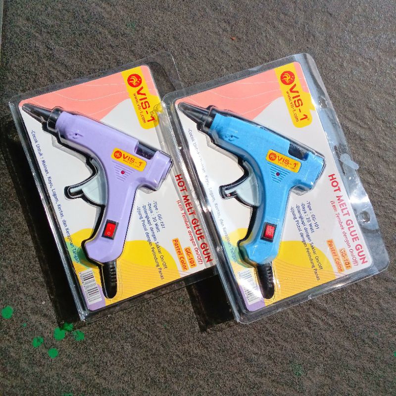 

ATH Alat Lem Tembak Glue Gun VIS-1 20 Watt On/Off GG-101 ( Pcs ) [Orinal]