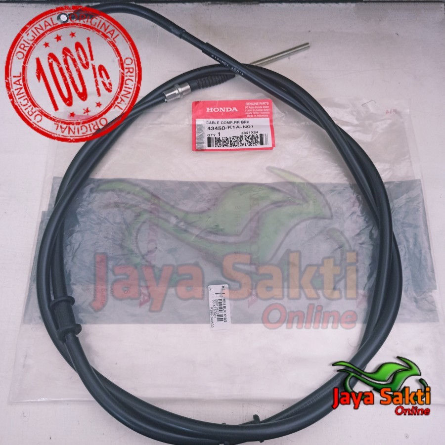 KABEL REM BELAKANG BEAT NEW 2020 DELUXE ORIGINAL