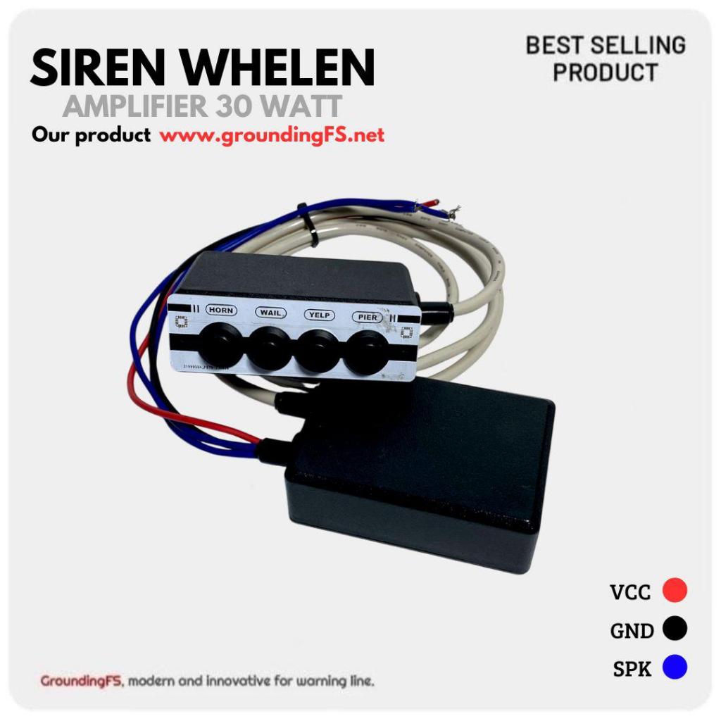 SIRINE MOTOR 30 WATT WHELEN DOZZER Q