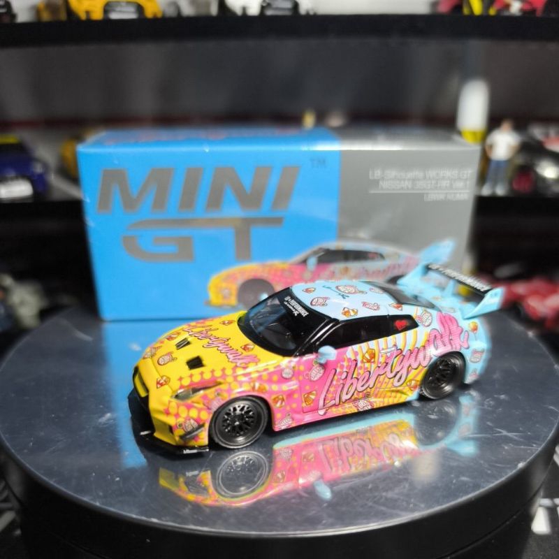 mini gt nissan gtr r35 lbwk kuma #742