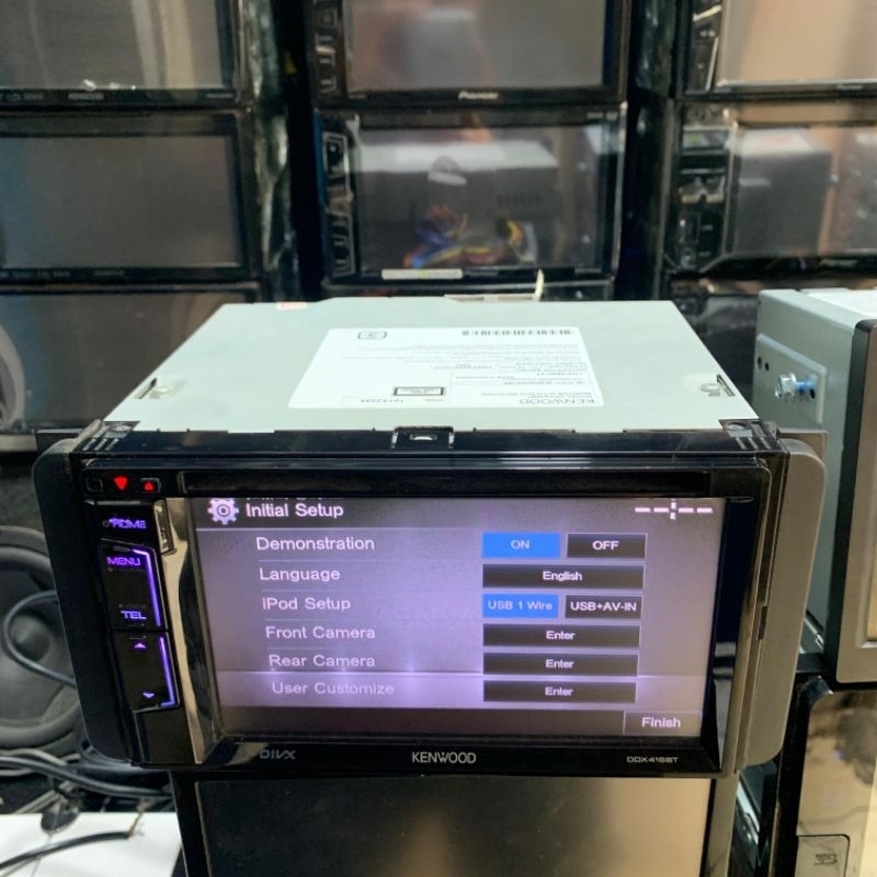 Head unit Kenwood Bluetooth DDX 416 BT