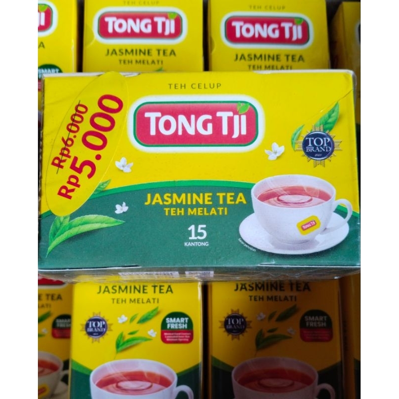 

TEH CELUP TONG TJI JASMINE ISI 15 KANTONG