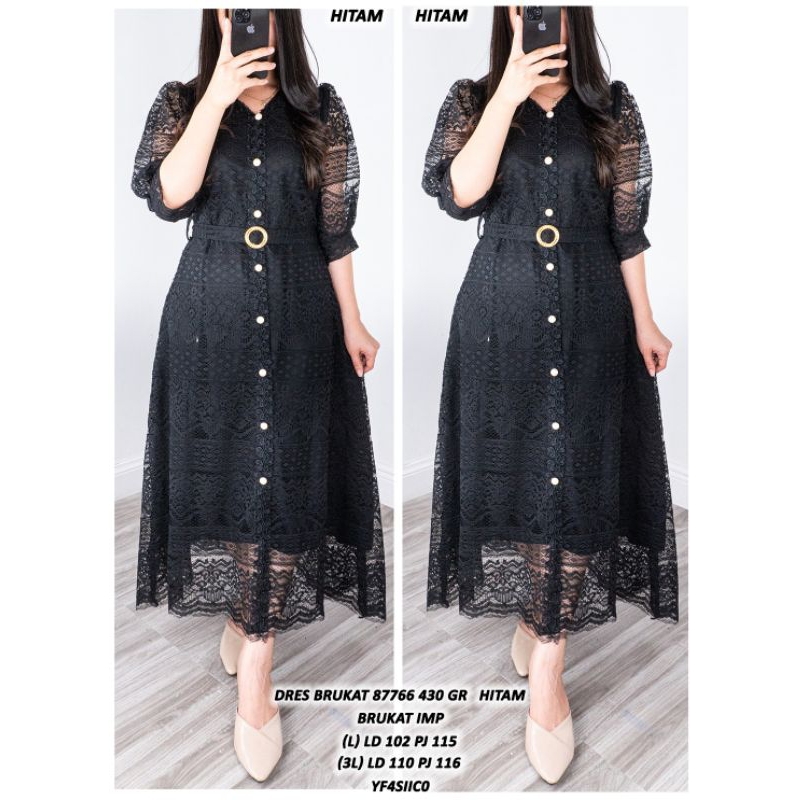 NEW DRESS BRUKAT 87766 DRESS NATAL