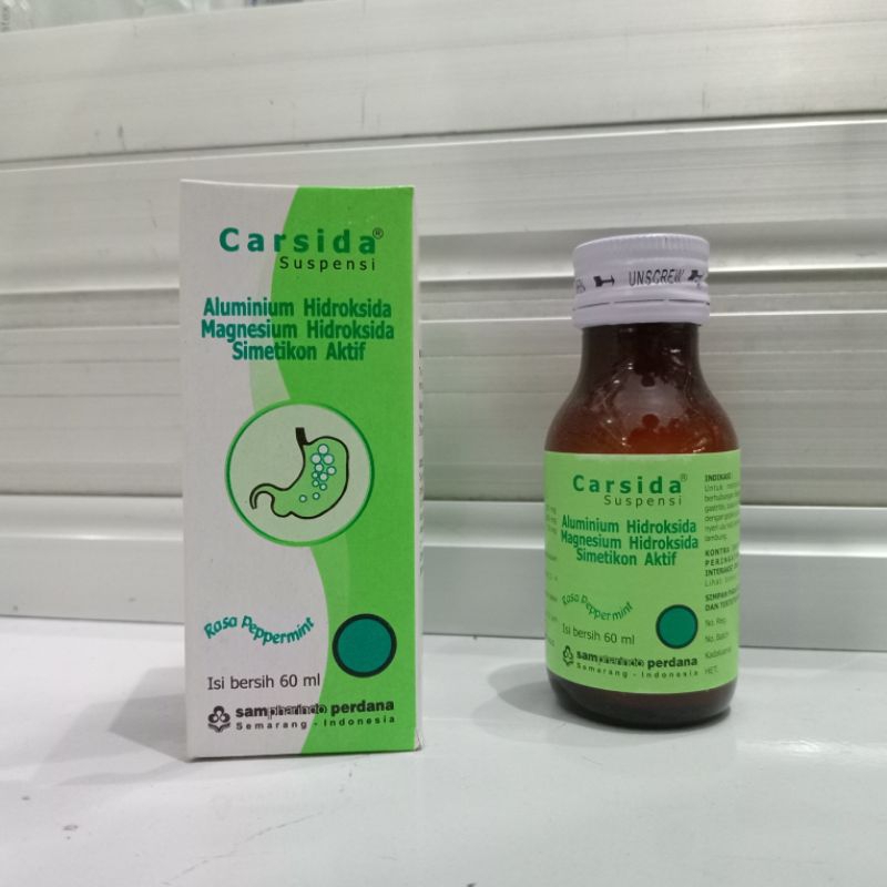Carsida sirup - obat maag
