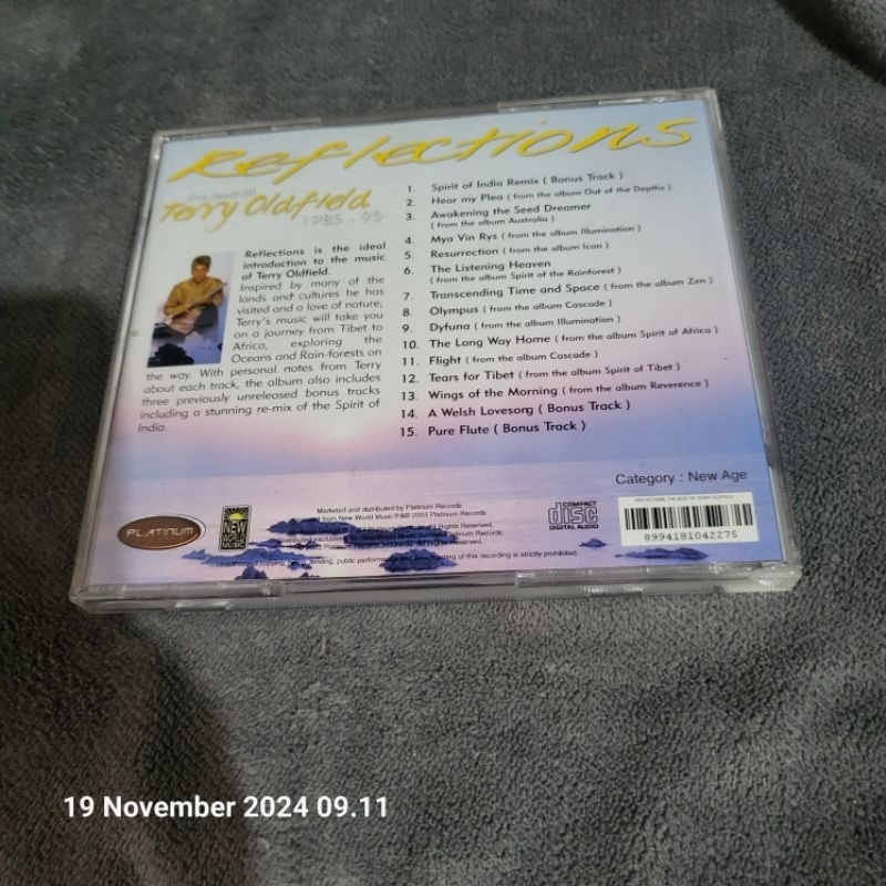 CD REFLECTIONS  TERRY OLDFIELD