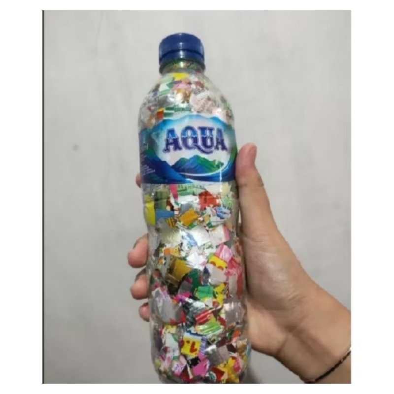 Ecobrick 600ml | Ecobrick limbah plastik