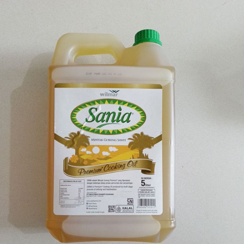 

Minyak Goreng Sania 5 liter