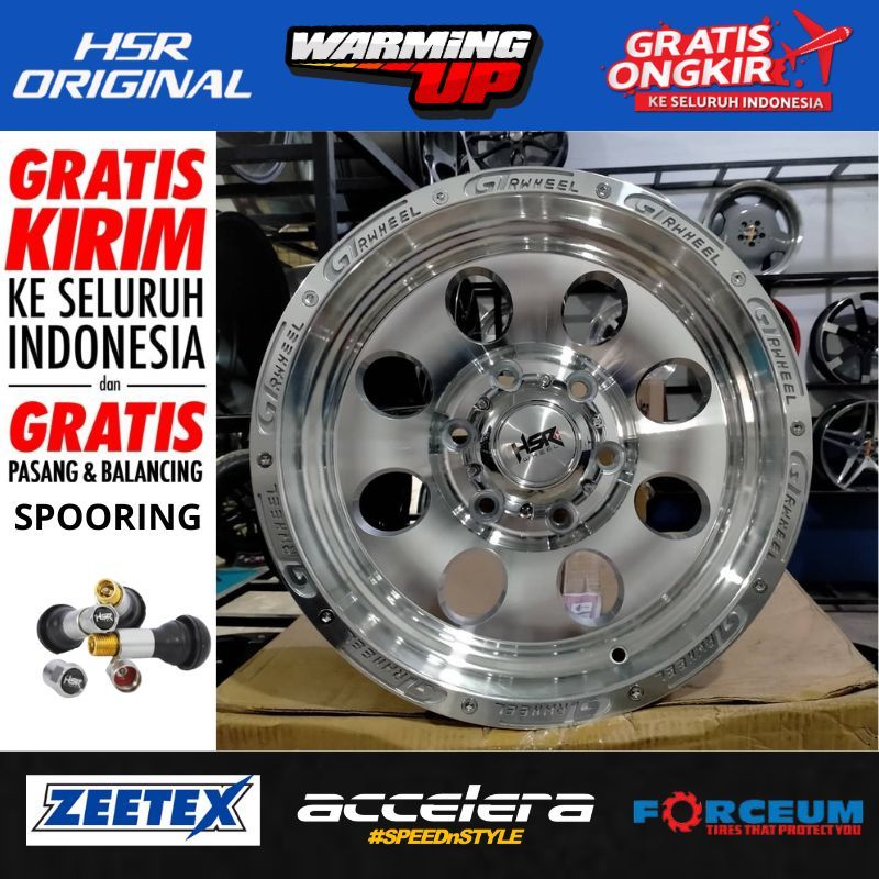 Velg Mobil   Mitsubishi  L200, Pajero, Pajero Sport, Strada, Triton  Ring 18 Hsr Duffy